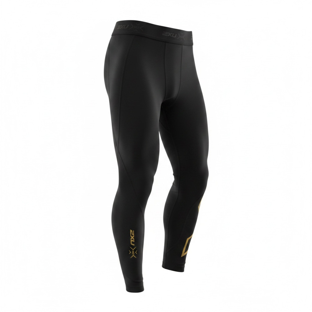 2XU Force Compression Tights Black/Gold Large